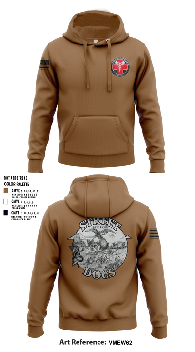 345th Medical Company Ground Ambulance 11414696 Hoodie - 1