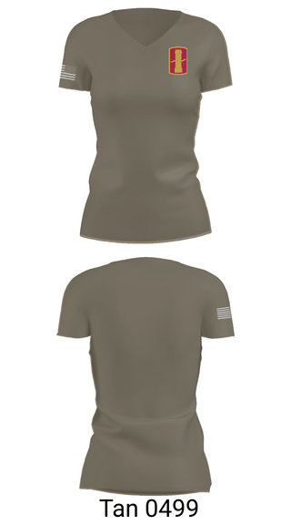 Womens Short Sleeve Vneck Shirt, 197th field artillery brigade, , Teamtime, Team time, sublimation, custom sports apparel, team uniforms, spirit wear, spiritwear, sports uniforms, custom shirts, team store, custom team store, fundraiser sports, apparel fundraiser