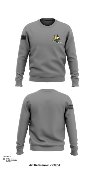 Crew Neck Sweatshirt, 124th ATKS, , Teamtime, Team time, sublimation, custom sports apparel, team uniforms, spirit wear, spiritwear, sports uniforms, custom shirts, team store, custom team store, fundraiser sports, apparel fundraiser