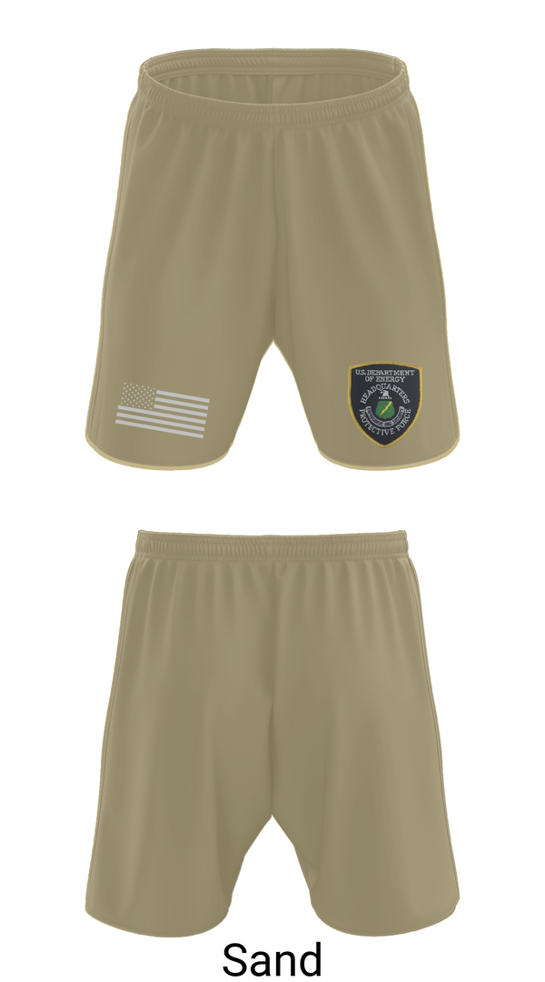 Athletic Shorts With Pockets, D.O.E. Protective Force, , Teamtime, Team time, sublimation, custom sports apparel, team uniforms, spirit wear, spiritwear, sports uniforms, custom shirts, team store, custom team store, fundraiser sports, apparel fundraiser