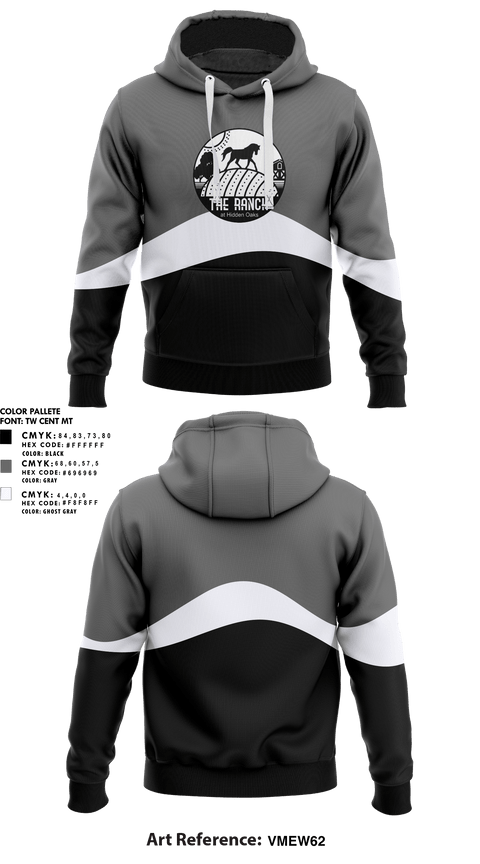 Hoodie, The Ranch, , Teamtime, Team time, sublimation, custom sports apparel, team uniforms, spirit wear, spiritwear, sports uniforms, custom shirts, team store, custom team store, fundraiser sports, apparel fundraiser