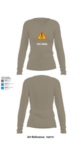 FOX 2-55ADA 481979 Women's Long Sleeve V-neck Shirt - 62
