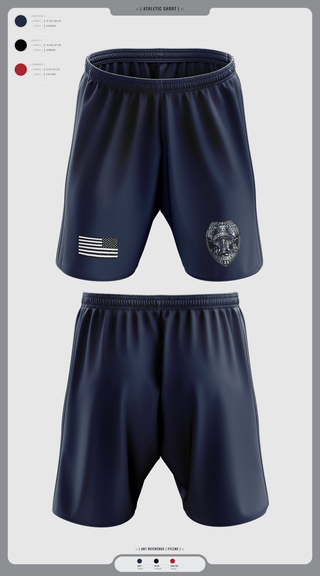 Athletic Shorts With Pockets, San marcos police - field force, Police, Teamtime, Team time, sublimation, custom sports apparel, team uniforms, spirit wear, spiritwear, sports uniforms, custom shirts, team store, custom team store, fundraiser sports, apparel fundraiser