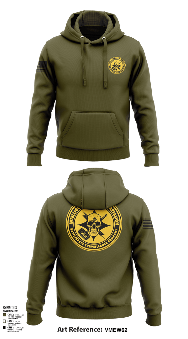 Hoodie, Battlespace Surveillance Company, , Teamtime, Team time, sublimation, custom sports apparel, team uniforms, spirit wear, spiritwear, sports uniforms, custom shirts, team store, custom team store, fundraiser sports, apparel fundraiser