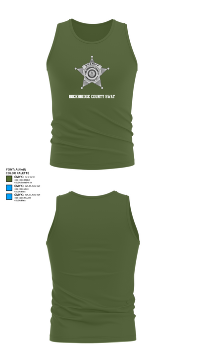 Rockbridge County SWAT 87901161 Tank Top - 56
