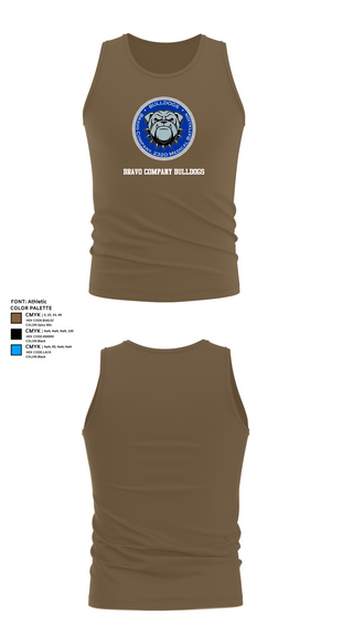 Tank Top, Bravo Company Bulldogs, , Teamtime, Team time, sublimation, custom sports apparel, team uniforms, spirit wear, spiritwear, sports uniforms, custom shirts, team store, custom team store, fundraiser sports, apparel fundraiser