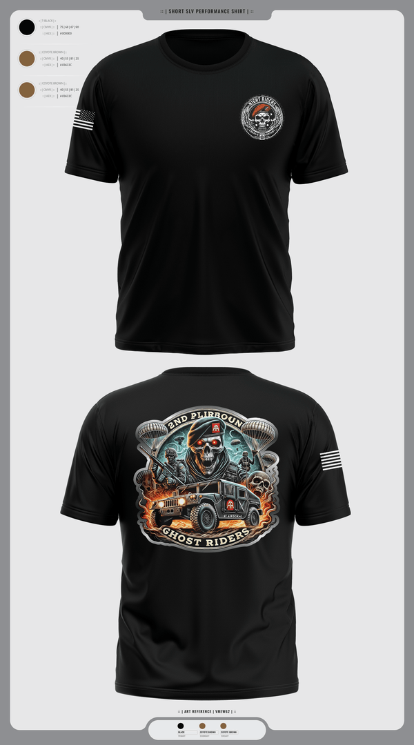 Short Sleeve Performance Shirt, Ghost Riders, , Teamtime, Team time, sublimation, custom sports apparel, team uniforms, spirit wear, spiritwear, sports uniforms, custom shirts, team store, custom team store, fundraiser sports, apparel fundraiser
