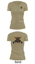 806 EN CO 65397202 Women's Short Sleeve V-neck Shirt - 88