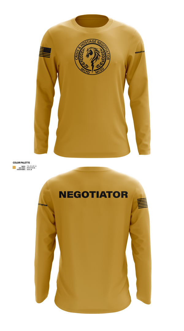 Long Sleeve Performance Shirt, Montgomery County Police CNT, , Teamtime, Team time, sublimation, custom sports apparel, team uniforms, spirit wear, spiritwear, sports uniforms, custom shirts, team store, custom team store, fundraiser sports, apparel fundraiser