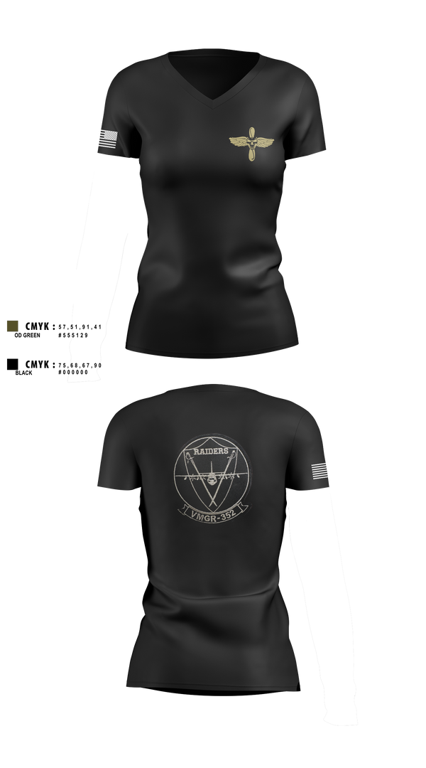 Womens Short Sleeve Vneck Shirt, VMGR-352, , Teamtime, Team time, sublimation, custom sports apparel, team uniforms, spirit wear, spiritwear, sports uniforms, custom shirts, team store, custom team store, fundraiser sports, apparel fundraiser