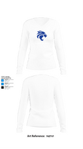 La Center Cross Country 25431686 Women's Long Sleeve V-neck Shirt - 15