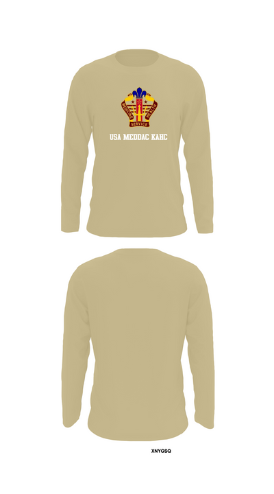 USA MEDDAC KAHC 77066596 Long Sleeve Performance Shirt 92