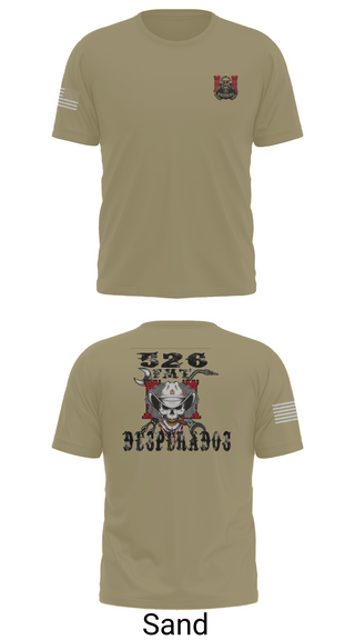Short Sleeve Performance Shirt, 526th ECC Desperados FMT, , Teamtime, Team time, sublimation, custom sports apparel, team uniforms, spirit wear, spiritwear, sports uniforms, custom shirts, team store, custom team store, fundraiser sports, apparel fundraiser