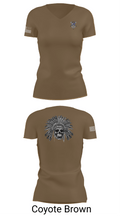 2-23IN CRAZYHORSE CO. 51563719 Women's Short Sleeve V-neck Shirt - 8