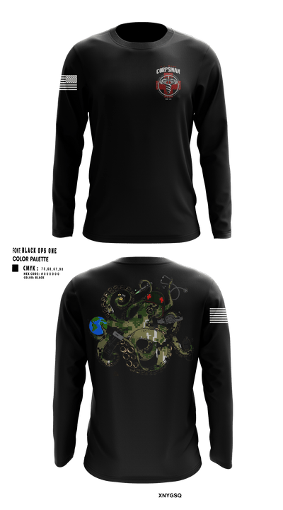 NCHB-1 58979782 Long Sleeve Performance Shirt 40