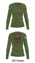 B-Co MRB Mamba 47249464 Women's Long Sleeve V-neck Shirt - 57