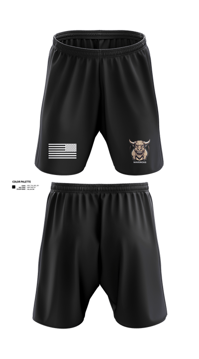 fallon-army-recruiting-station Athletic Shorts With Pockets - 7