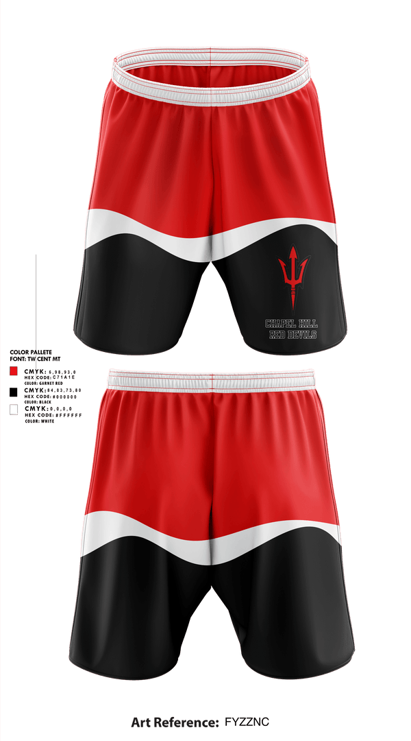 Athletic Shorts With Pockets, Chapel Hill Red Devils, Track & Field, Teamtime, Team time, sublimation, custom sports apparel, team uniforms, spirit wear, spiritwear, sports uniforms, custom shirts, team store, custom team store, fundraiser sports, apparel fundraiser