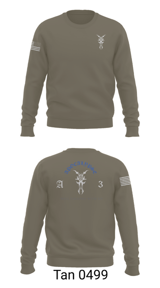 Crew Neck Sweatshirt, Apocalypse Platoon, , Teamtime, Team time, sublimation, custom sports apparel, team uniforms, spirit wear, spiritwear, sports uniforms, custom shirts, team store, custom team store, fundraiser sports, apparel fundraiser