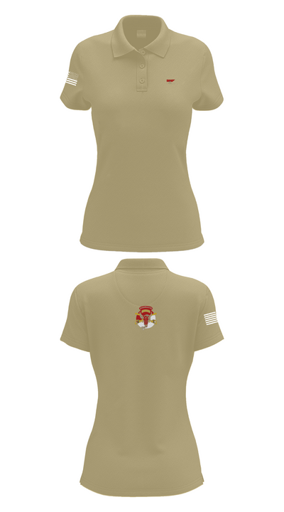 1/113 CAV B-Troop 83945490 Women's Short Sleeve Performance Polo  - 95