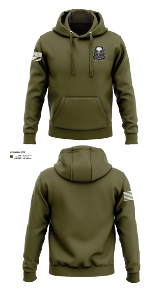 Hoodie, 1-153 IN Scout Platoon, National Guard, Teamtime, Team time, sublimation, custom sports apparel, team uniforms, spirit wear, spiritwear, sports uniforms, custom shirts, team store, custom team store, fundraiser sports, apparel fundraiser