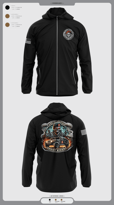 Ghost Riders 85736262 Windbreaker - 3