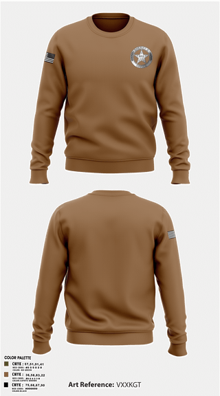 Crew Neck Sweatshirt, Sheriff, , Teamtime, Team time, sublimation, custom sports apparel, team uniforms, spirit wear, spiritwear, sports uniforms, custom shirts, team store, custom team store, fundraiser sports, apparel fundraiser