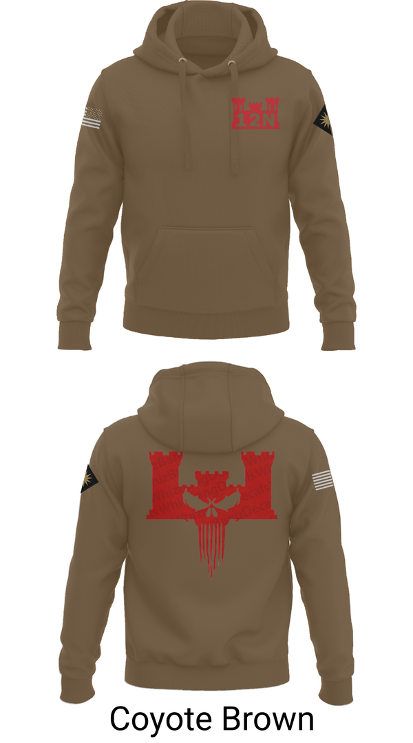 Hoodie, A co 578th BEB, , Teamtime, Team time, sublimation, custom sports apparel, team uniforms, spirit wear, spiritwear, sports uniforms, custom shirts, team store, custom team store, fundraiser sports, apparel fundraiser
