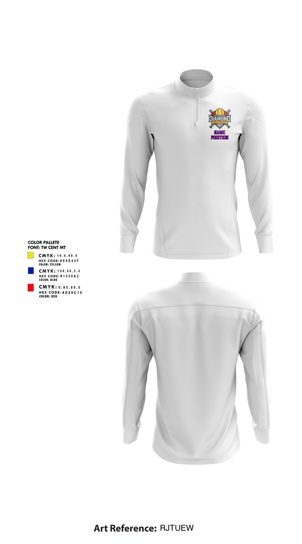 Quarter Zip Jacket, Alabama Diamond Youth Softball, Softball, Teamtime, Team time, sublimation, custom sports apparel, team uniforms, spirit wear, spiritwear, sports uniforms, custom shirts, team store, custom team store, fundraiser sports, apparel fundraiser