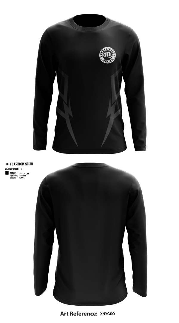 Long Sleeve Performance Shirt, KnuckleHeadz Boxing, , Teamtime, Team time, sublimation, custom sports apparel, team uniforms, spirit wear, spiritwear, sports uniforms, custom shirts, team store, custom team store, fundraiser sports, apparel fundraiser