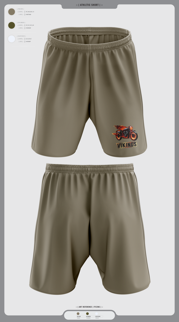 Athletic Shorts With Pockets, Vikings, , Teamtime, Team time, sublimation, custom sports apparel, team uniforms, spirit wear, spiritwear, sports uniforms, custom shirts, team store, custom team store, fundraiser sports, apparel fundraiser