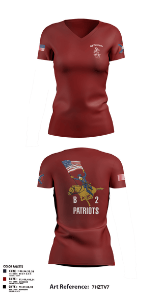 Womens Short Sleeve Vneck Shirt, B2 Patriots sports, Army, Teamtime, Team time, sublimation, custom sports apparel, team uniforms, spirit wear, spiritwear, sports uniforms, custom shirts, team store, custom team store, fundraiser sports, apparel fundraiser