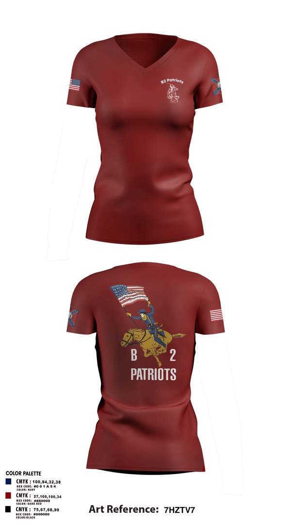 Womens Short Sleeve Vneck Shirt, B2 Patriots sports, Army, Teamtime, Team time, sublimation, custom sports apparel, team uniforms, spirit wear, spiritwear, sports uniforms, custom shirts, team store, custom team store, fundraiser sports, apparel fundraiser