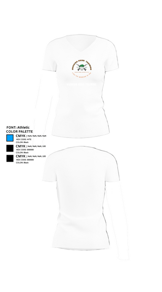 Womens Short Sleeve Vneck Shirt, Warrior Arms Training, , Teamtime, Team time, sublimation, custom sports apparel, team uniforms, spirit wear, spiritwear, sports uniforms, custom shirts, team store, custom team store, fundraiser sports, apparel fundraiser