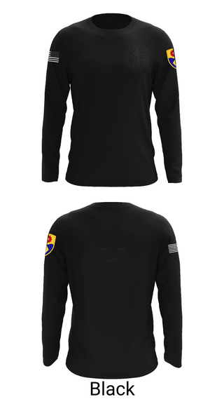 Long Sleeve Performance Shirt, 132d MRBC, 579th EN BN, 49th MP DIV, , Teamtime, Team time, sublimation, custom sports apparel, team uniforms, spirit wear, spiritwear, sports uniforms, custom shirts, team store, custom team store, fundraiser sports, apparel fundraiser