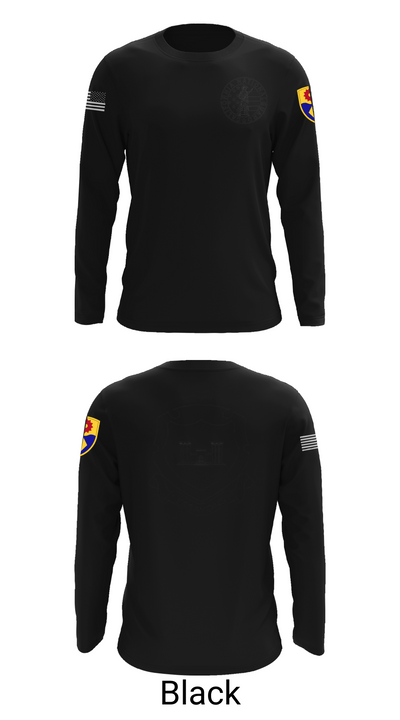 132d MRBC, 579th EN BN, 49th MP DIV 50518216 Long Sleeve Performance Shirt 25