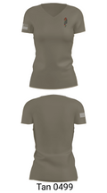 430th MP DET 54234046 Women's Short Sleeve V-neck Shirt - 68