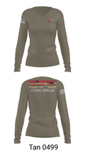 1528th FSC (SO) (A) 11146536 Women's Long Sleeve V-neck Shirt - 77