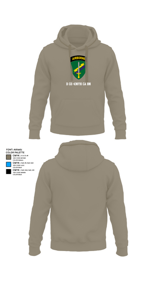Hoodie, D Co 436th CA BN, , Teamtime, Team time, sublimation, custom sports apparel, team uniforms, spirit wear, spiritwear, sports uniforms, custom shirts, team store, custom team store, fundraiser sports, apparel fundraiser