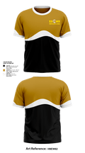 El Sausal Middle School 53609241 Short Sleeve Performance Shirt - 2