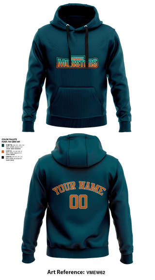 Hoodie, Midwest Monsters, Men's Basketball, Teamtime, Team time, sublimation, custom sports apparel, team uniforms, spirit wear, spiritwear, sports uniforms, custom shirts, team store, custom team store, fundraiser sports, apparel fundraiser