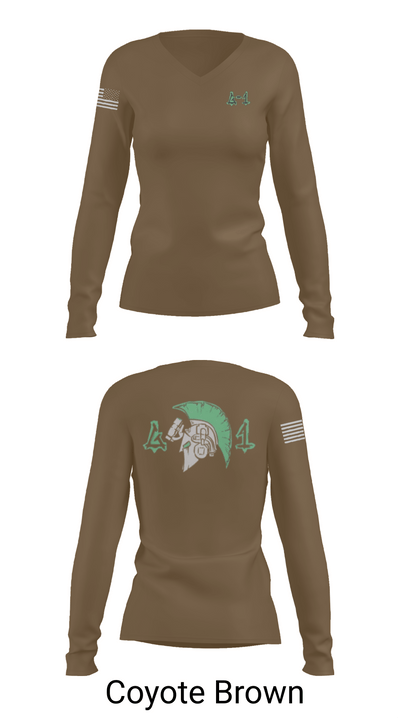 Greeks 13518002 Women's Long Sleeve V-neck Shirt - 17