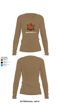Bravo Battery 3-7 FA 34354529 Women's Long Sleeve V-neck Shirt - 2