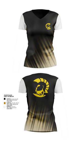 Womens Short Sleeve Vneck Shirt, El Sausal Middle School, Spirit Store, Teamtime, Team time, sublimation, custom sports apparel, team uniforms, spirit wear, spiritwear, sports uniforms, custom shirts, team store, custom team store, fundraiser sports, apparel fundraiser