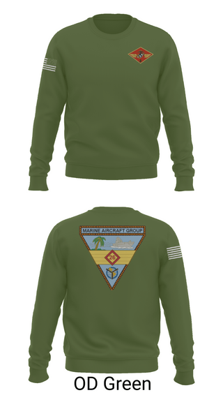 Crew Neck Sweatshirt, 2nd MAW, , Teamtime, Team time, sublimation, custom sports apparel, team uniforms, spirit wear, spiritwear, sports uniforms, custom shirts, team store, custom team store, fundraiser sports, apparel fundraiser