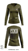 Station 12 TRT 63854404 Women's Long Sleeve V-neck Shirt - 113