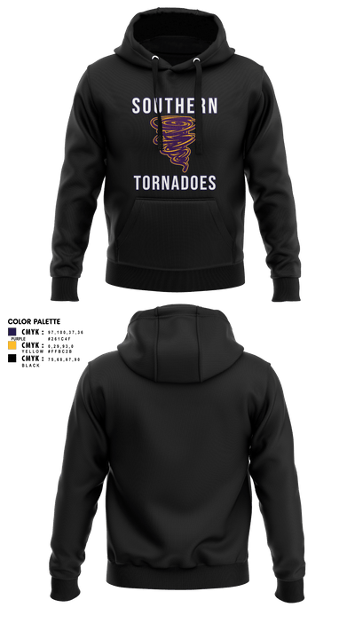 Southern Middle High School Track and Field 54886854 Hoodie - 9