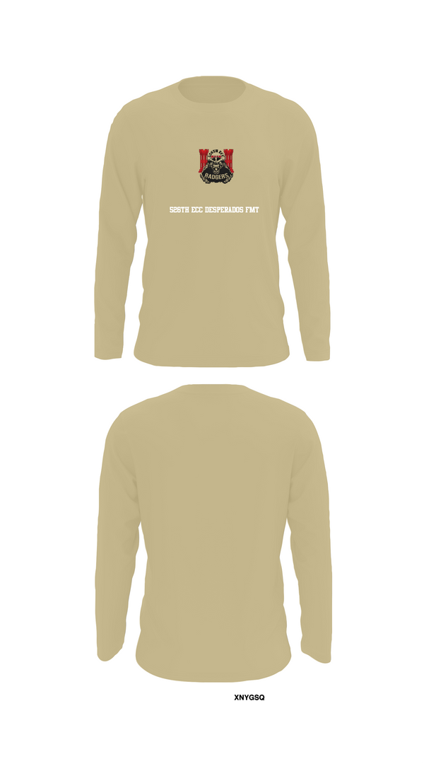Long Sleeve Performance Shirt, 526th ECC Desperados FMT, , Teamtime, Team time, sublimation, custom sports apparel, team uniforms, spirit wear, spiritwear, sports uniforms, custom shirts, team store, custom team store, fundraiser sports, apparel fundraiser