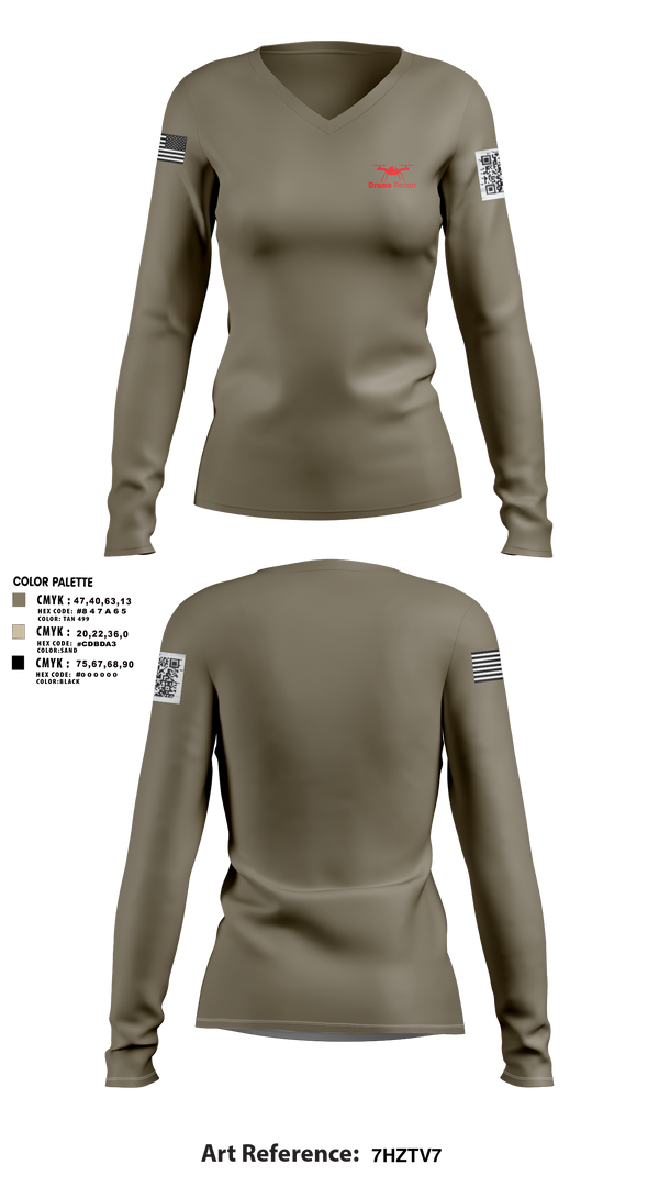 Womens Long Sleeve Vneck Shirt, , , Teamtime, Team time, sublimation, custom sports apparel, team uniforms, spirit wear, spiritwear, sports uniforms, custom shirts, team store, custom team store, fundraiser sports, apparel fundraiser