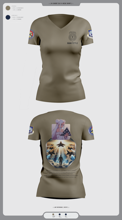 Womens Short Sleeve Vneck Shirt, , Marines, Teamtime, Team time, sublimation, custom sports apparel, team uniforms, spirit wear, spiritwear, sports uniforms, custom shirts, team store, custom team store, fundraiser sports, apparel fundraiser